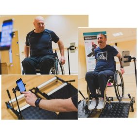 Invictus Active Trainer Wheelchair Treadmill Smart Bundle