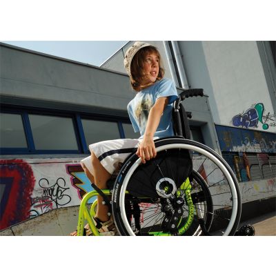 Progeo Exelle Junior Childrens Active Folding Wheelchair
