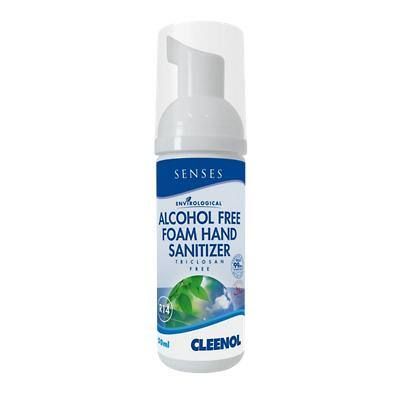 Senses Alcohol Free Hand Sanitiser Foam 50 ml Pump Bottle
