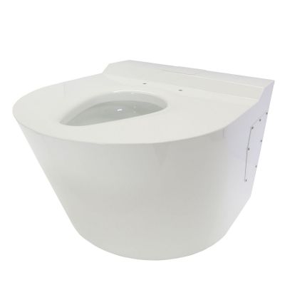 Bariatric WC Pan Toilet With Big John Toilet Seat