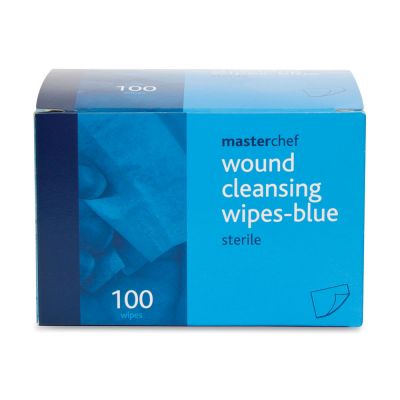 Wound cleansing wipes pack of 100