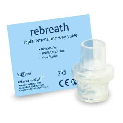 Rebreath pocket face mask replacement one way valve