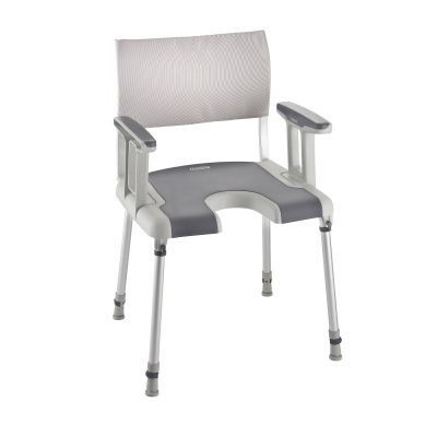 Aquatec Sorrento Shower Chair With Hygiene Gap