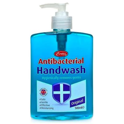 Certex Anti-Bacterial Handwash Original Pump 500ml Case 12