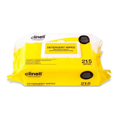 Clinell Detergent Wipes Pack 215