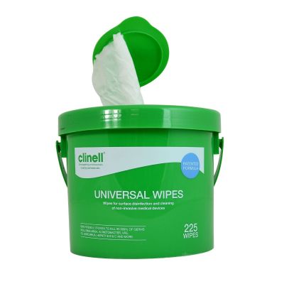 Clinell Universal Wipes Bucket 225