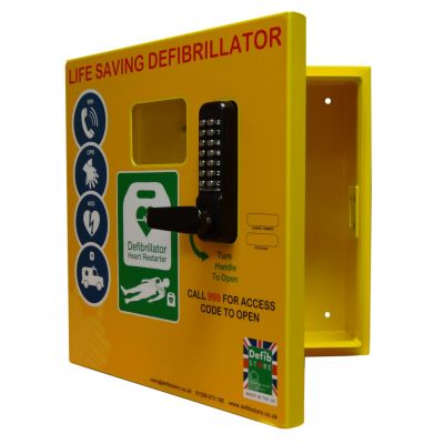 Defibrillator Cabinet with Keypad Lock