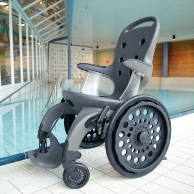 Easy Roller Metal Free Portering Wheelchair