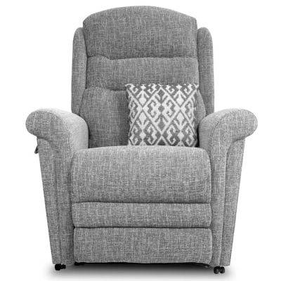 Buxton Deluxe Riser Recliner in charcoal