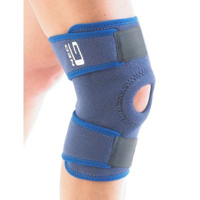 Open knee support