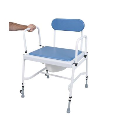 Cefndy M222 Mediatric Adjustable Height & Detachable Arms Commode 600mm wide