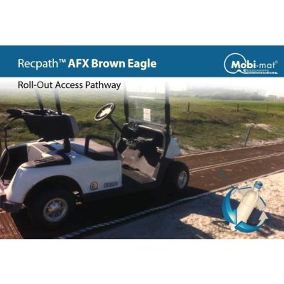 Recpath AFX Roll out access pathway for golf courses and sports grounds