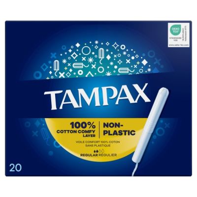Tampax Blue Box Regular Tampon Case 160