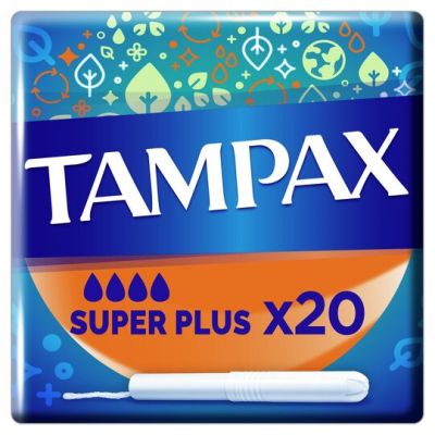 Tampax Blue Box Super Plus Tampon Case 160