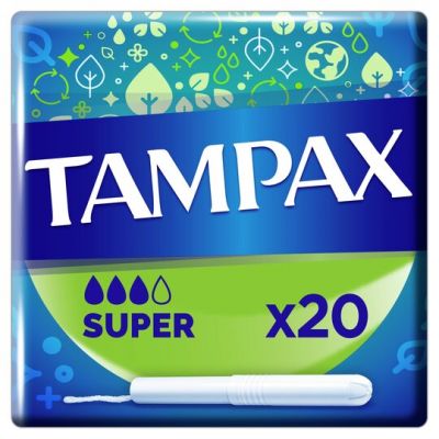Tampax Blue Box Super Tampon Case 160