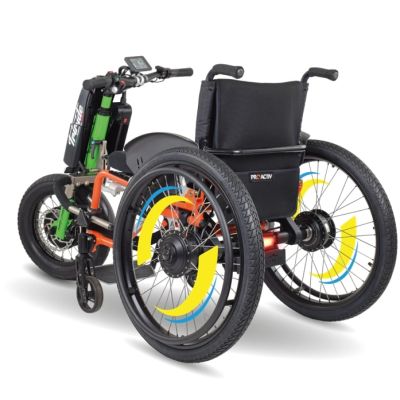 Triride Trekking Multi Traction Wheelchair System 