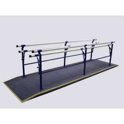 Westminster double parallel bars with carpet base