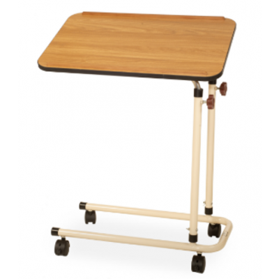 Overbed Table With Castors 