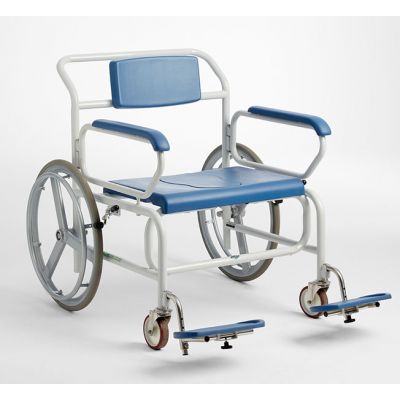 XXL Rehab Bariatric Self Propelled Shower Commode Chair
