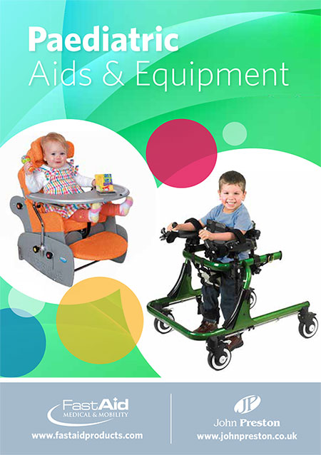 Paediatric Aid and Equipment brochure by John Preston Healthcare Northern Ireland Tel 028 92 67 70 77