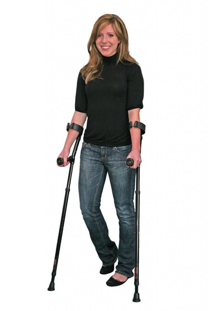 spring loaded crutches UK and Ireland with free delivery from John Preston Healthcare Group Tel 028 92 67 70 77