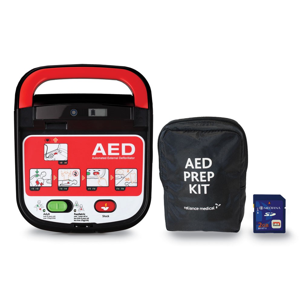 Heart defibrillators for schools