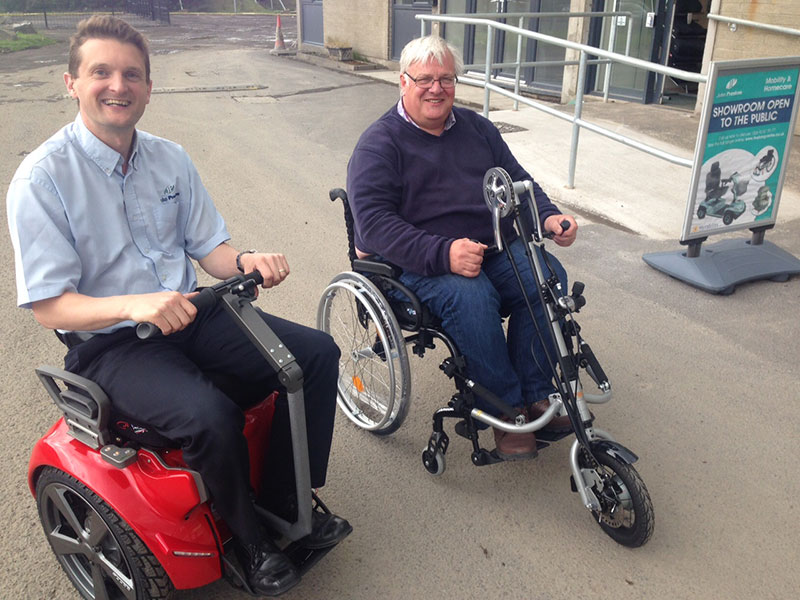 Rio Dragonfly handcycle makes another customer happy