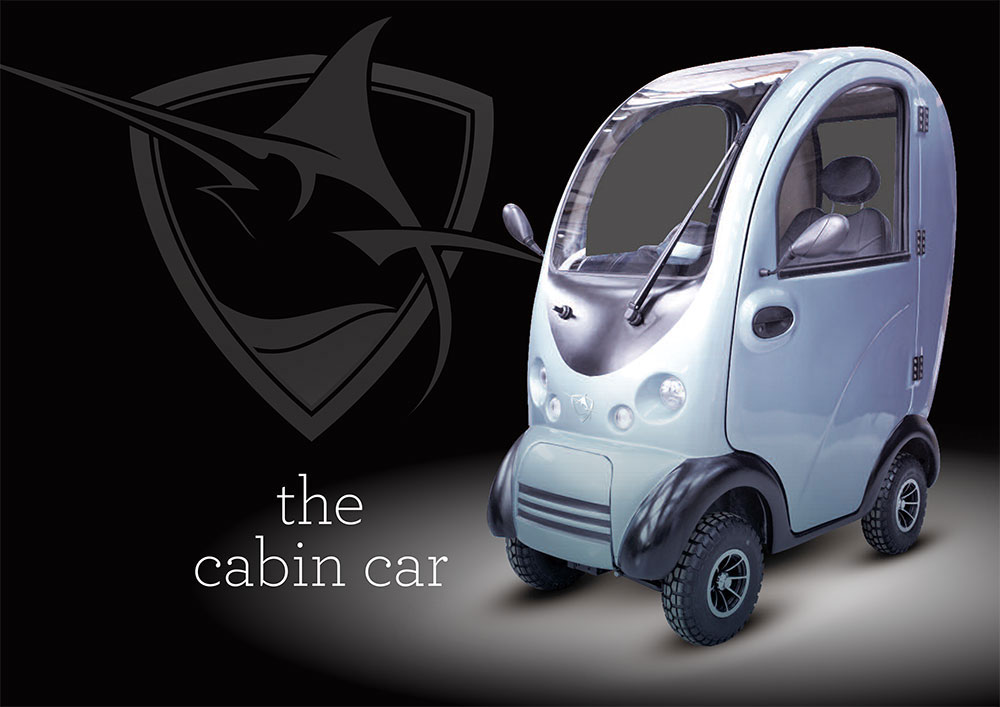 Cabin Car mobility scooter with free delivery by an engineer