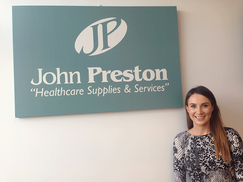 A big welcome to Clare Grant who joins the John Preston marketing team