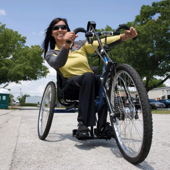 Buy a handcycle - have you seen the Excelerator hand bike?