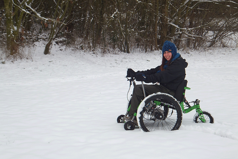 Embrace The Winter Weather Snow Wheelchairs, Special Needs Sledge