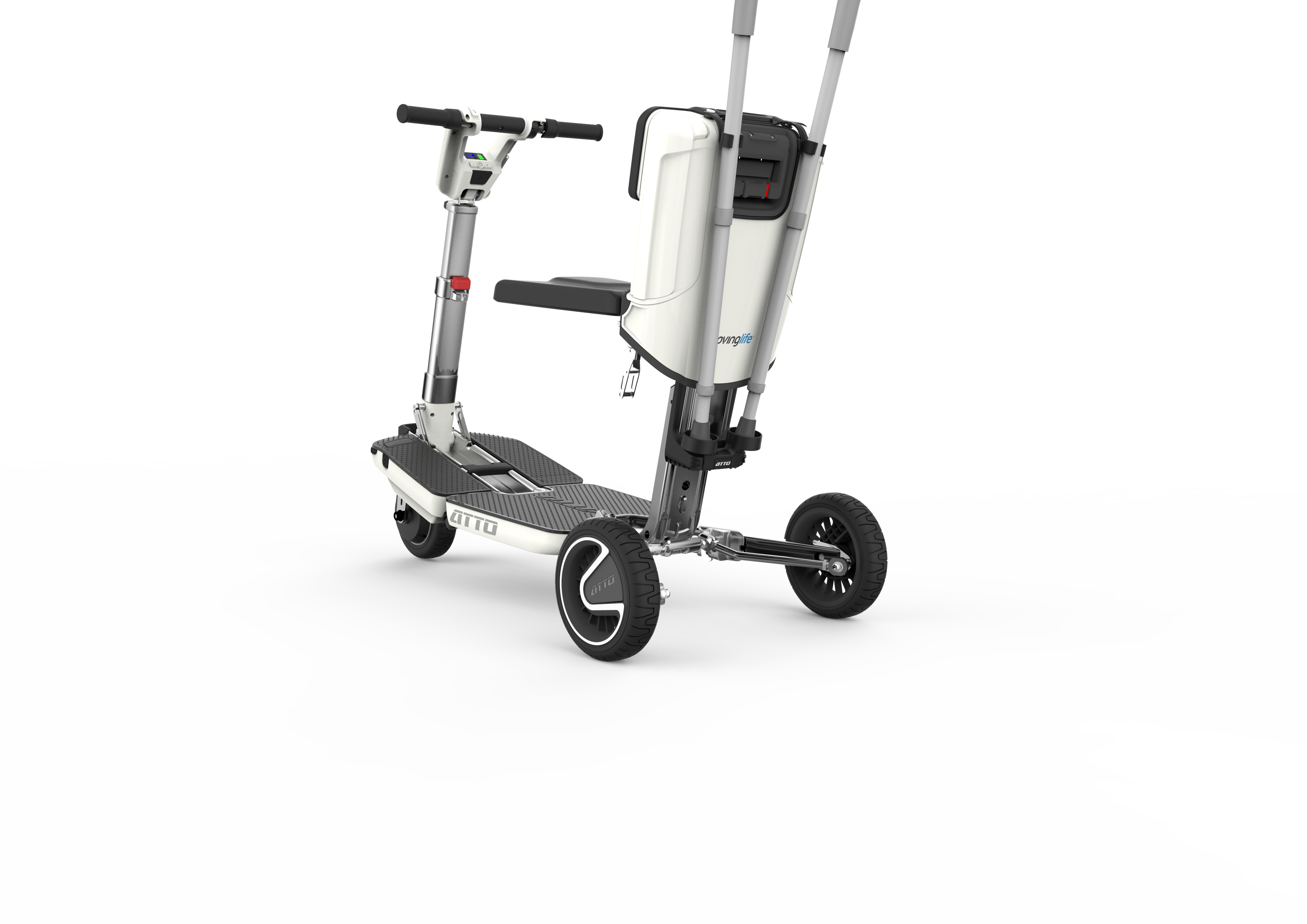 Crutch holders for Atto scooter