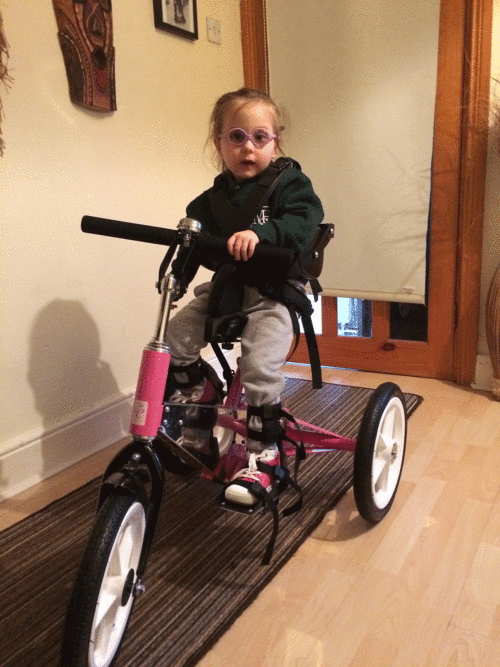 Cara gets her new Tomcat Trike in Northern Ireland