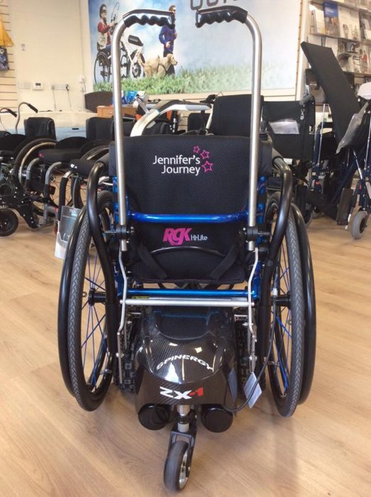 Happy customer Jennifer with her new RGK HiLite & Spinergy ZX1 power