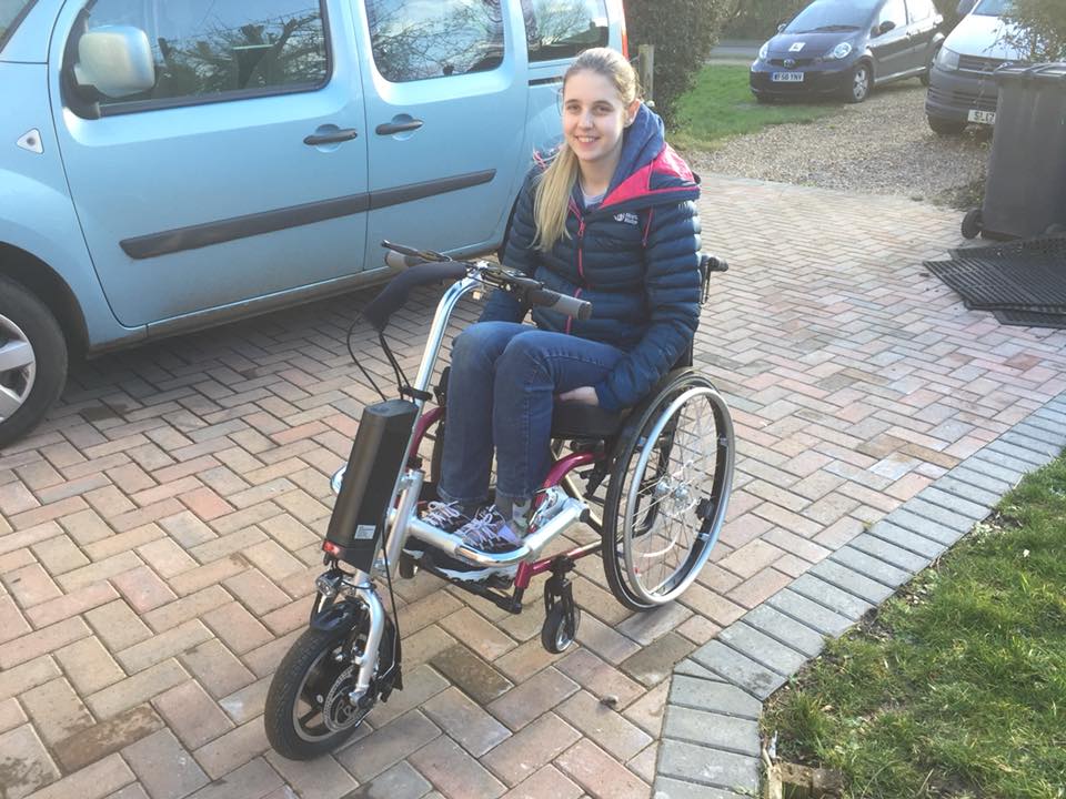 Firefly wheelchair attachment trials and demos in England