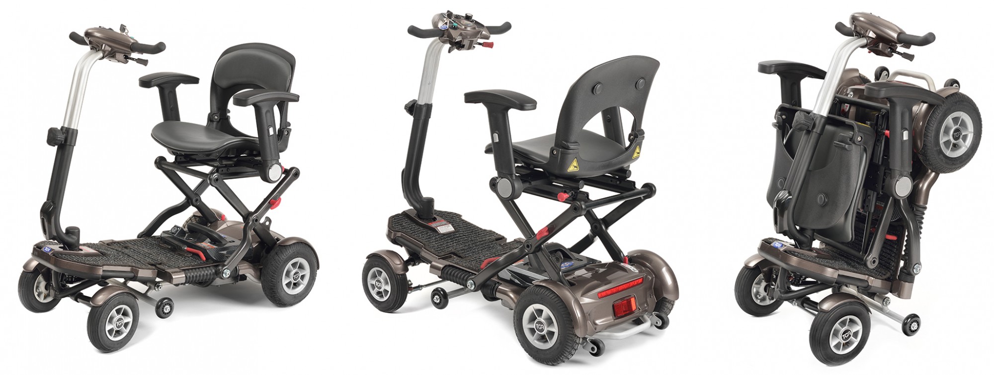New range of folding mobility scooters from TGA
