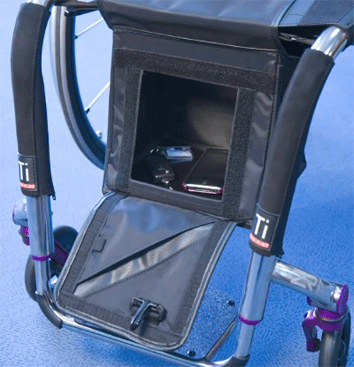 Wheelchair storage bag for rigid wheelchairs from Black Box
