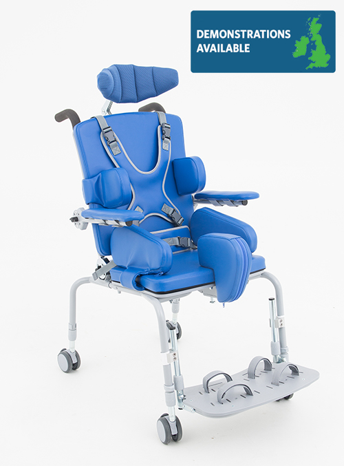 Jordi positioning chair demonstrations in the UK & Ireland