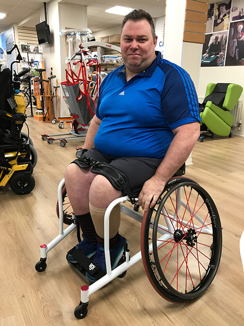 RGK Grandslam wheelchair collected by Michael Smith