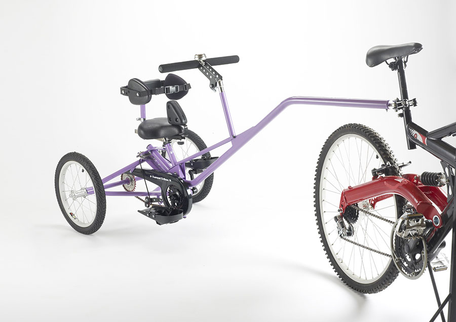 Trailer for bikes for children with special needs in Scotland