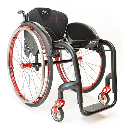 Check out the ultra lightweight Joker R2 wheelchair from Progeo