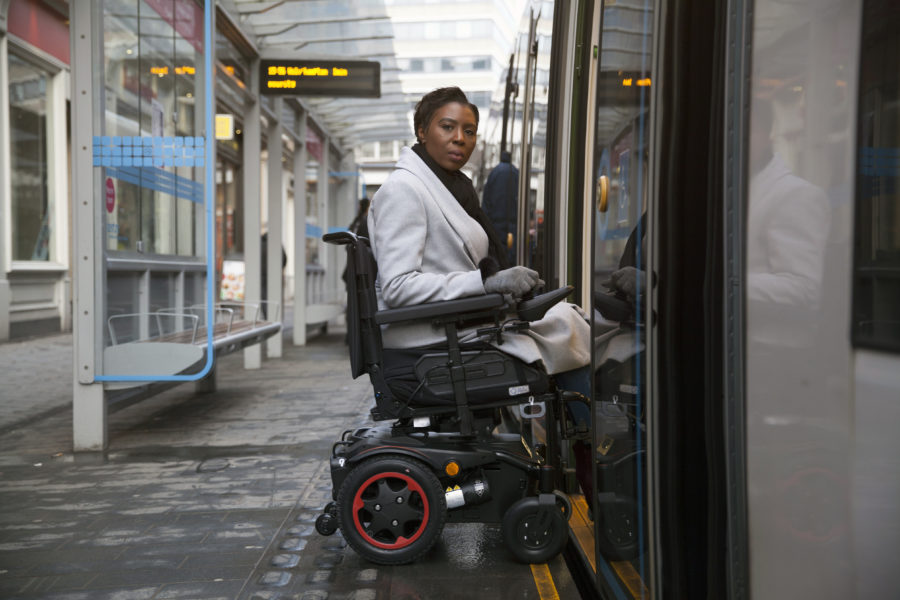 Quickie Q100 Rear wheel drive powerchair now available