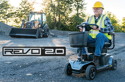 Pride Revo 2.0 mobility scooter now available