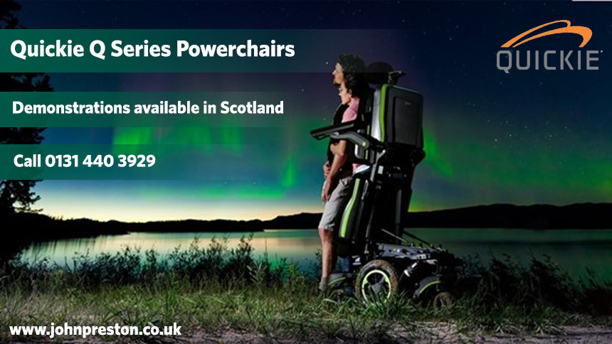 Quickie Q Series Powerchairs Scotland