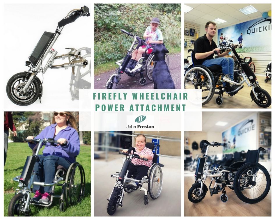 Firefly wheelchair handbike attachment | Test drive in Ireland