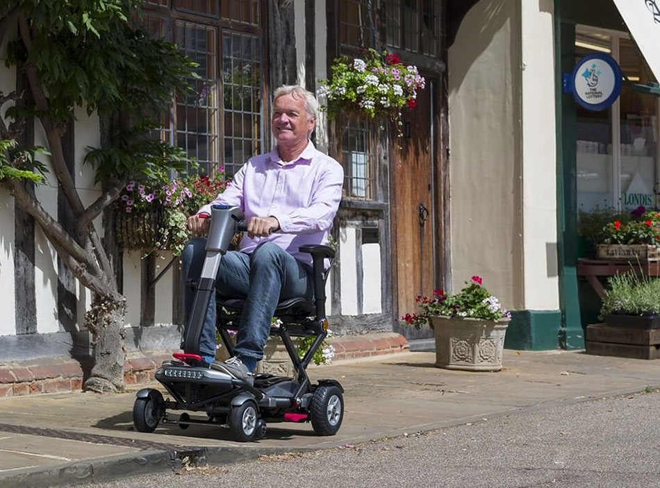 Do you need an automatic folding mobility scooter? Check out the Minimo Autofold from TGA