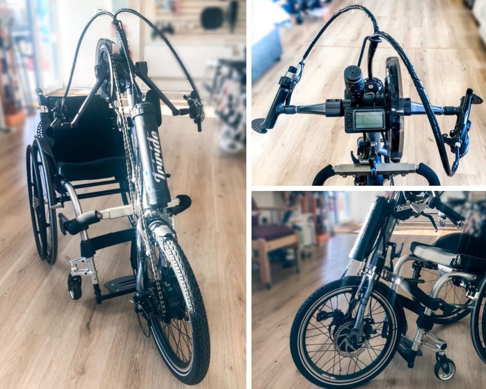 Triride E Tri-Bike Hybrid Wheelchair Attachment - Special Offer