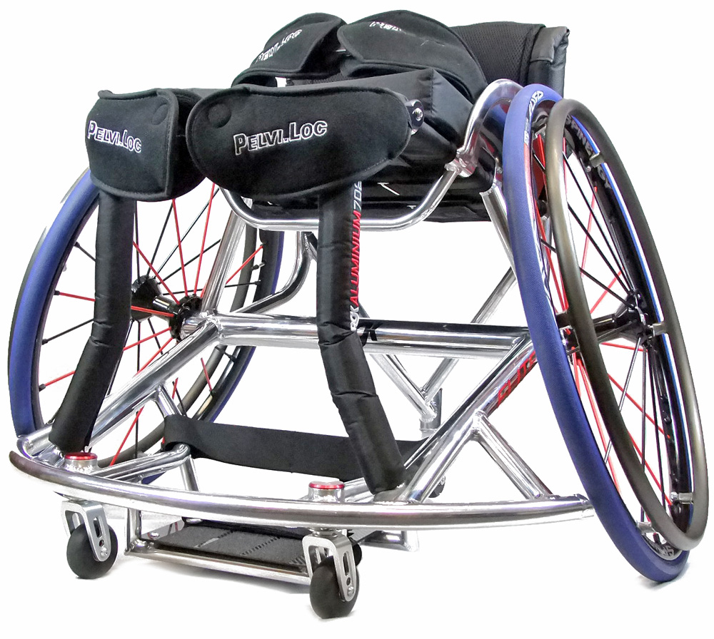 RGK Elite Basketball Wheelchair collected by happy customer Trevor
