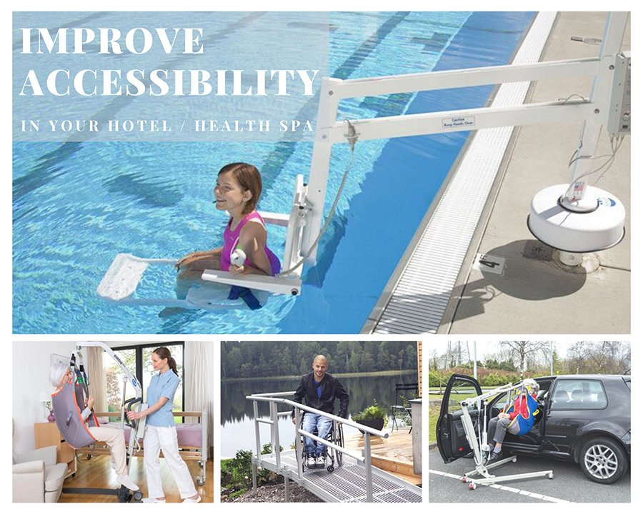Improve accessibility of your hotel / health spa