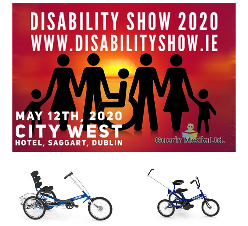 See Tomcat Special Needs Trikes in Ireland at the disABILITY Expo - 3rd Sep @ City West, Dublin